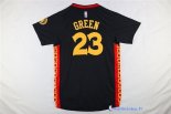 Maillot NBA Pas Cher Golden State Warriors Draymond Green 23 Noir MC