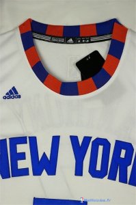 Maillot NBA Pas Cher New York Knicks Carmelo Anthony 7 Blanc Dentelle