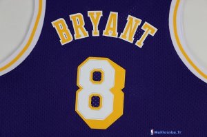 Maillot NBA Pas Cher Los Angeles Lakers Kobe Bryant 8 Pourpre