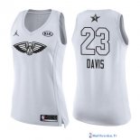 Maillot NBA Pas Cher All Star 2018 Femme Anthony Davis 23 Blanc