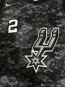 Maillot NBA Pas Cher San Antonio Spurs Kawhi Leonard 2 Nike Camouflage Ville 2017/18