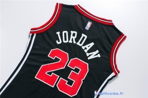 Maillot NBA Pas Cher Chicago Bulls Femme Michael Jordan 23 Noir