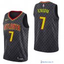 Maillot NBA Pas Cher Atlanta Hawks Ersan Ilyasova 7 Noir Icon 2017/18