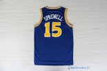 Maillot NBA Pas Cher Golden State Warriors Latrell Sprewell 15 Bleu