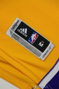 Maillot NBA Pas Cher Los Angeles Lakers Jordan Clarkson 6 Jaune