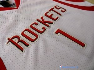 Maillot NBA Pas Cher Houston Rockets Tracy McGrady 1 Blanc