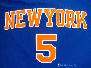 Maillot NBA Pas Cher New York Knicks Jason Kidd 5 Bleu