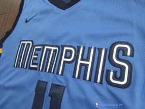 Maillot NBA Pas Cher Memphis Grizzlies Mike Conley 11 Bleu Statement 2017/18