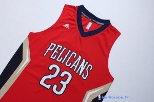 Maillot NBA Pas Cher New Orleans Pelicans Anthony Davis 23 Rouge MC