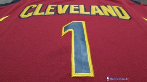 Maillot NBA Pas Cher Cleveland Cavaliers Derrick Rose 1 Rouge 2017/18