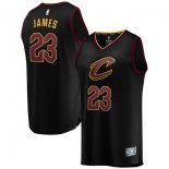 Cleveland Cavaliers LeBron James Fanatics Branded Black Fast Break Team Replica Player Jersey - Statement Edition