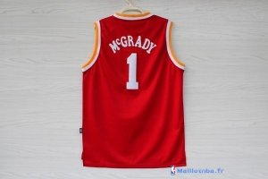 Maillot NBA Pas Cher Houston Rockets Tracy McGrady 1 Retro Rouge