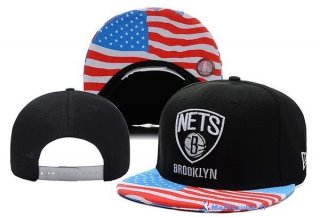 Bonnet NBA Brooklyn Nets USA 2016 Drapeau Rouge