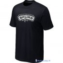 T-Shirt NBA Pas Cher San Antonio Spurs Noir 2