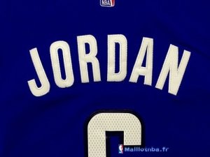 Maillot NBA Pas Cher Los Angeles Clippers DeAndre Jordan 6 Bleu