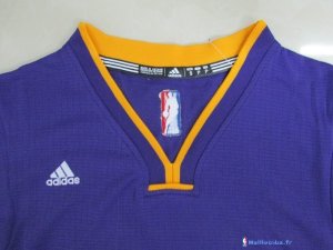 Maillot NBA Pas Cher Los Angeles Lakers Kobe Bryant 24 Pourpre MC