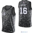 Maillot NBA Pas Cher San Antonio Spurs Pau Gasol 16 Nike Camouflage Ville 2017/18