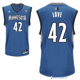 Maillot NBA Pas Cher Minnesota Timberwolves Kevin Love 42 Bleu