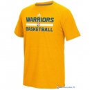 T-Shirt NBA Pas Cher Golden State Warriors Jaune