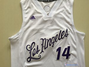 Maillot NBA Pas Cher Noël Los Angeles Lakers Brandon Ingram 14 Blanc