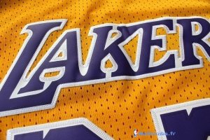 Maillot NBA Pas Cher Los Angeles Lakers Wesley Johnson 32 Jaune