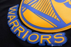 Maillot NBA Pas Cher Golden State Warriors Kevin Durant 35 Noir Jaune