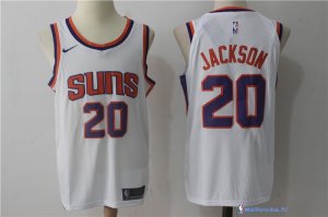 Maillot NBA Pas Cher Phoenix Suns Josh Jackson 20 Blanc Association 2017/18