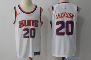 Maillot NBA Pas Cher Phoenix Suns Josh Jackson 20 Blanc Association 2017/18