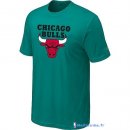 T-Shirt NBA Pas Cher Chicago Bulls Vert