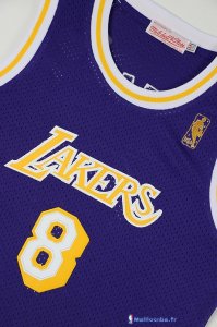 Maillot NBA Pas Cher Los Angeles Lakers Kobe Bryant 8 Pourpre