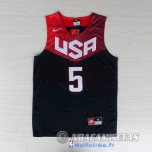 Maillot NBA Pas Cher USA 2014 Durant 5 Noir