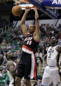 Maillot NBA Pas Cher Portland Trail Blazers Nicolas Batum 88 Noir