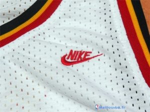 Maillot NCAA Pas Cher Maryland Leonard Kevin 34 Bias Blanc