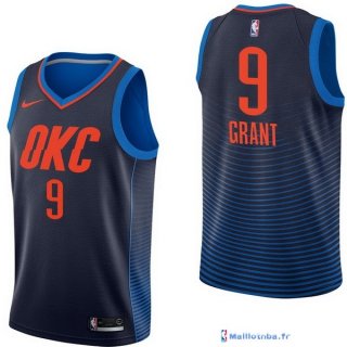 Maillot NBA Pas Cher Oklahoma City Thunder Jerami Grant 9 Marine Statement 2017/18