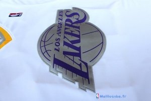 Maillot NBA Pas Cher Noël Los Angeles Lakers Blanc Bryant 24