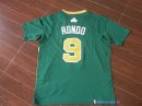 Maillot NBA Pas Cher Boston Celtics Rajon Rondo 9 Vert MC