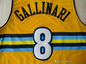 Maillot NBA Pas Cher Denver Nuggets Danilo Gallinari 8 Jaune