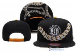 Bonnet NBA Brooklyn Nets 2016 Noir 2