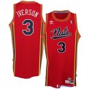 Maillot NBA Pas Cher Philadelphia Sixers Allen Iverson 3 Retro Rouge