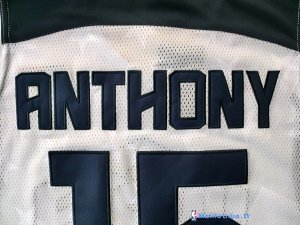 Maillot NBA Pas Cher USA 2012 Anthony 15 Blanc