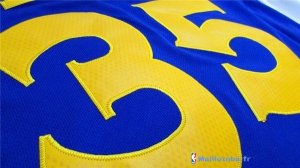 Maillot NBA Pas Cher Golden State Warriors Kevin Durant 35 Bleu