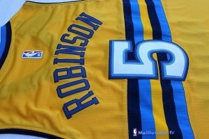 Maillot NBA Pas Cher Denver Nuggets Nate Robinson 5 Jaune