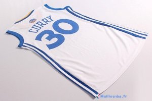 Maillot NBA Pas Cher Golden State Warriors Femme Stephen Curry 30 Blanc