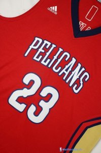 Maillot NBA Pas Cher New Orleans Pelicans Junior Anthony Davis 23 Rouge