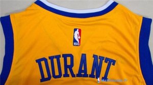 Maillot NBA Pas Cher Golden State Warriors Kevin Durant 35 Jaune