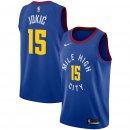 Denver Nuggets Nikola Jokic Nike Blue Replica Swingman Jersey - Statement Edition