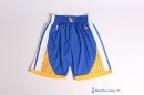 Pantalon NBA Pas Cher Golden State Warriors Bleu