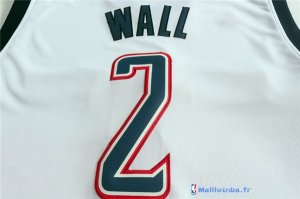 Maillot NBA Pas Cher Washington Wizards John Wall 2 Blanc 2016/2017