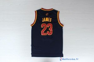 Maillot NBA Pas Cher Cleveland Cavaliers LeBron James 23 Bleu