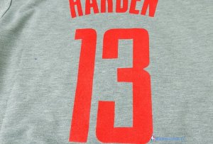 Maillot NBA Pas Cher Houston Rockets James Harden ML 13Gris
